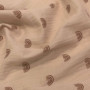 Муслін (жатка 1,35 м) коричневі веселки на кавовому