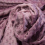 Плюш Minky Stripes Чайна троянда (ширина 160см, щільність 280 г.м2), м