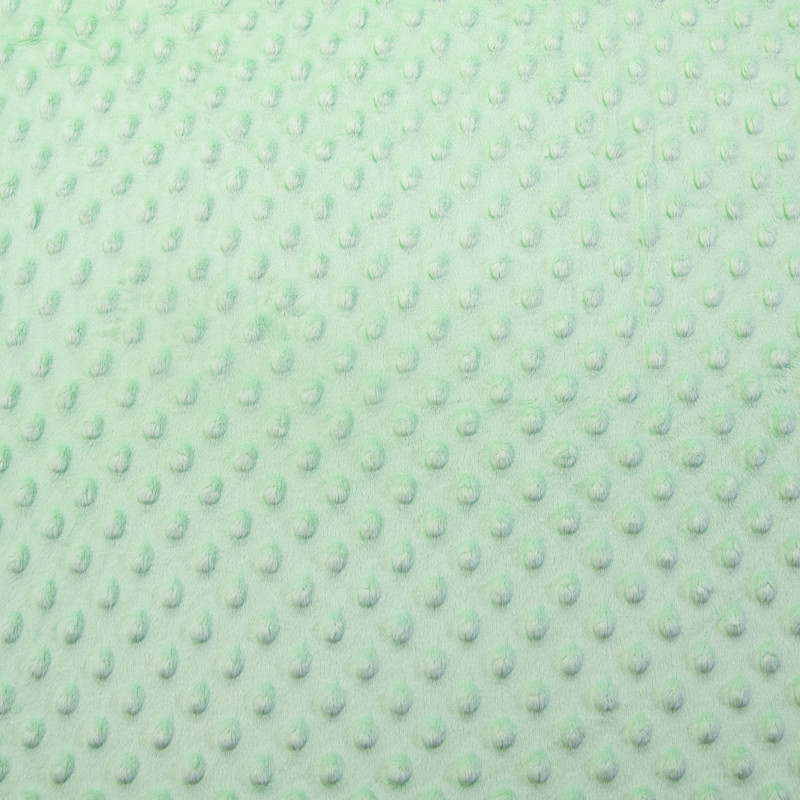 Плюш Minky Stripes М'ята (ширина 160см, щільність 280 г.м2), м