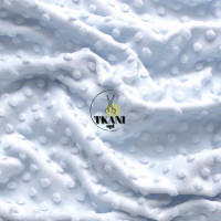 Плюш Minky Stripes Білий (ширина 160см, щільність 280 г.м2), м