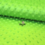 Ткань плюшевая Minky Dots салатовый (пупырка)