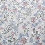 Сатин (хлопковая ткань) Цветы Фрейзия (ширина 160см, 120г/м2) , м